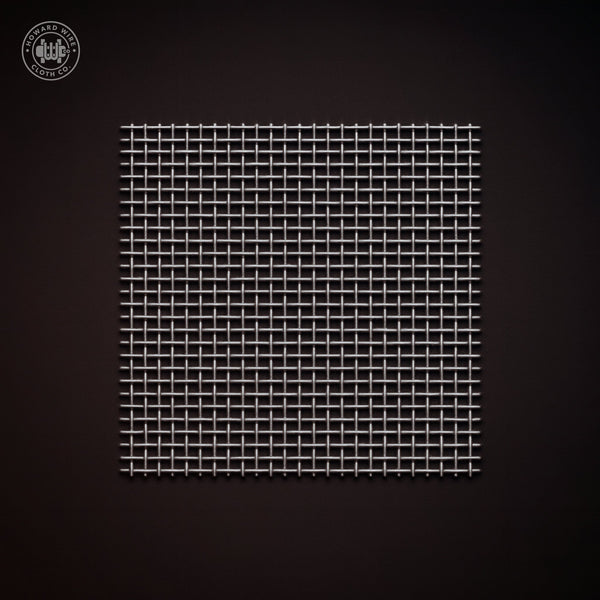 Galvanized Steel · Woven Wire Mesh · .010" Wire · FU3063N-12010 - Howard Wire Cloth Co.