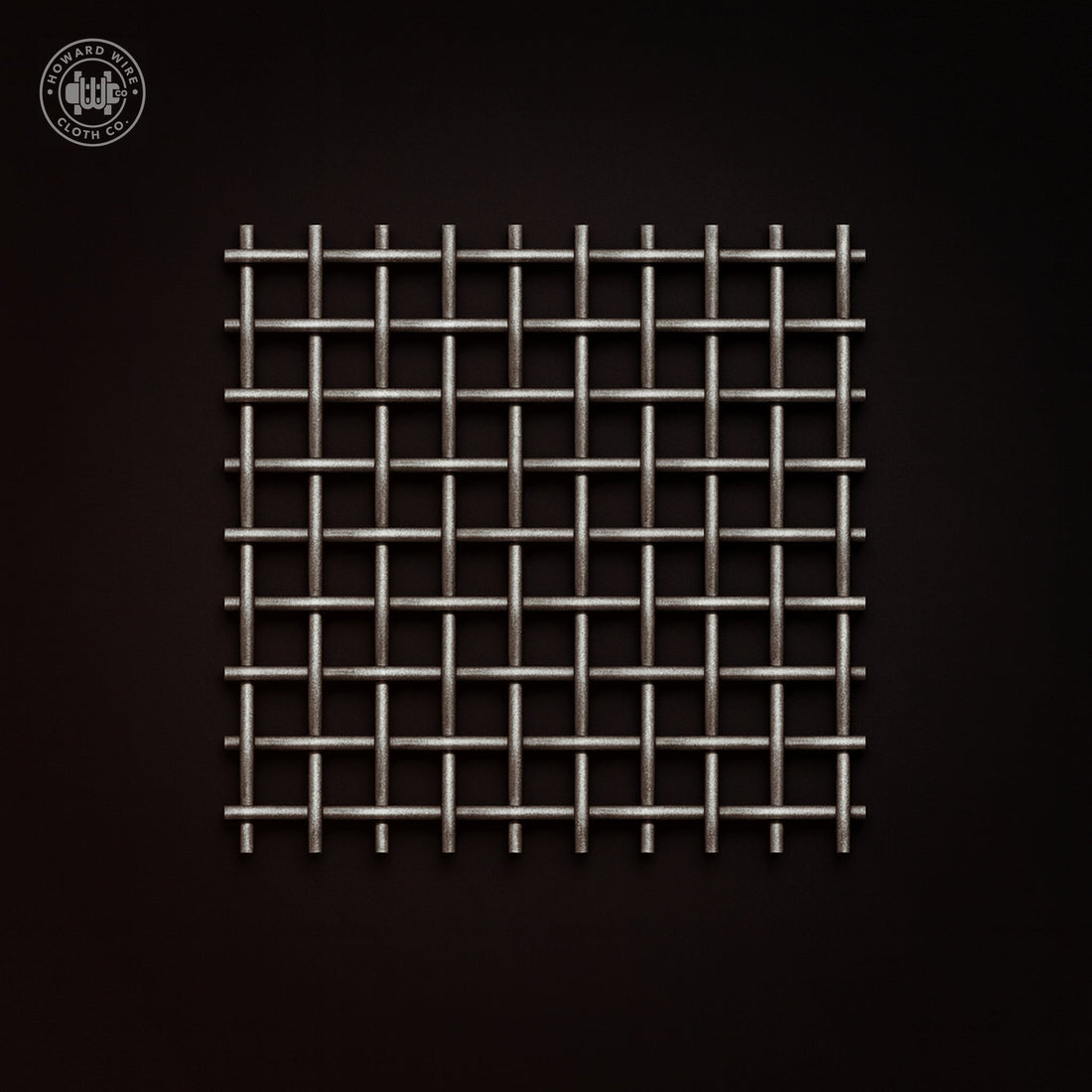 Galvanized Steel · Woven Wire Mesh · 3/8" · .080" Wire · GU3/8"080Q - Howard Wire Cloth Co.