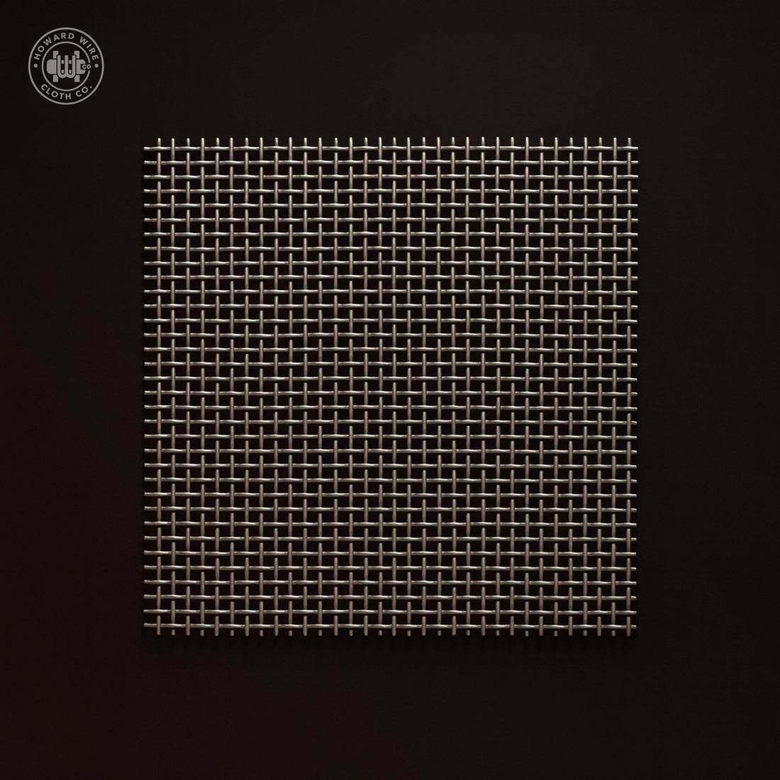 12 Mesh - .028" Wire Diameter - Plain Steel Woven Wire - 36" Wide - Howard Wire Cloth Co.