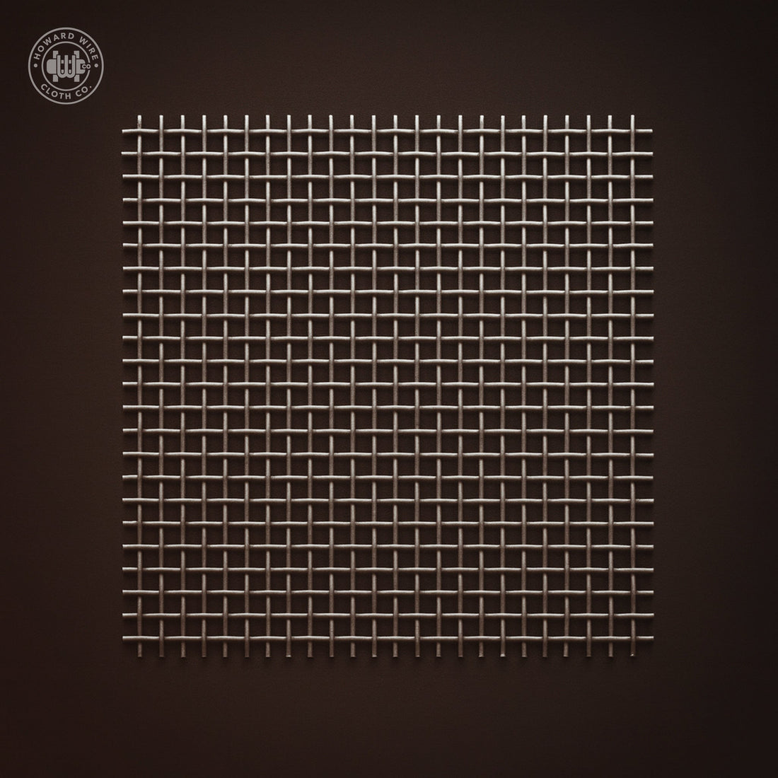 16 Mesh - .018" Wire Diameter - Plain Steel Woven Wire - 48" Wide - Howard Wire Cloth Co.