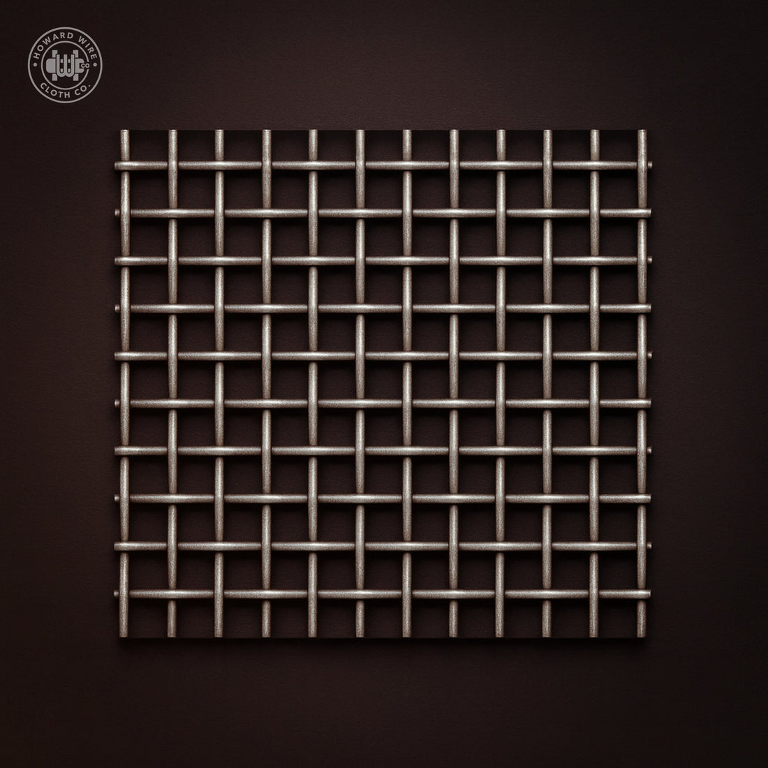 2 Mesh - .054" Wire Diameter - Plain Steel Woven Wire - 60" Wide - Howard Wire Cloth Co.