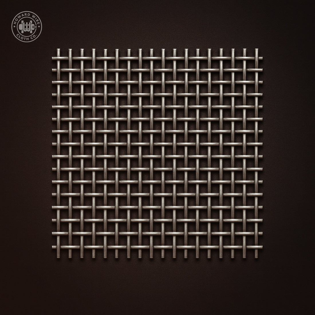 3 Mesh - .047" Wire Diameter - Plain Steel Woven Wire - 48" Wide - Howard Wire Cloth Co.