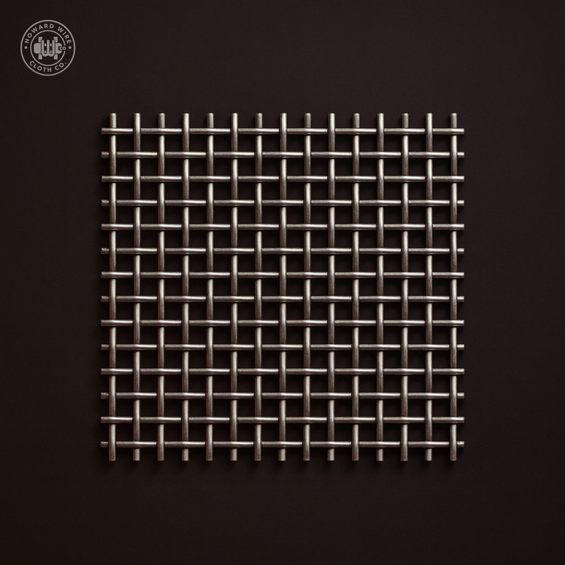 3 Mesh - .080" Wire Diameter - Plain Steel Woven Wire - 48" Wide - Howard Wire Cloth Co.