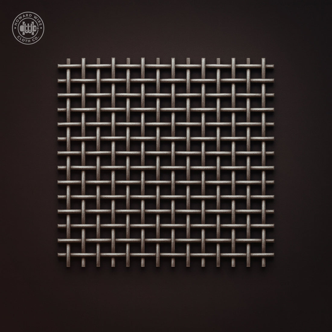 3 Mesh - .092" Wire Diameter - Plain Steel Woven Wire - 48" Wide - Howard Wire Cloth Co.