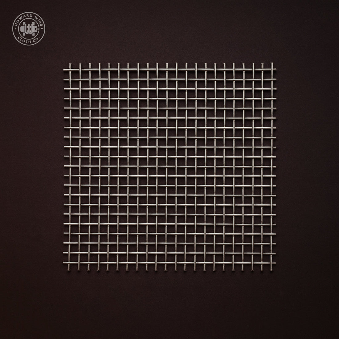 4 Mesh - .035" Wire Diameter - Plain Steel Woven Wire - 36" Wide - Howard Wire Cloth Co.