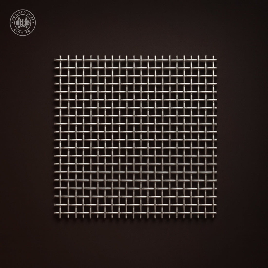 4 Mesh - .080" Wire Diameter - Plain Steel Woven Wire - 48" Wide - Howard Wire Cloth Co.