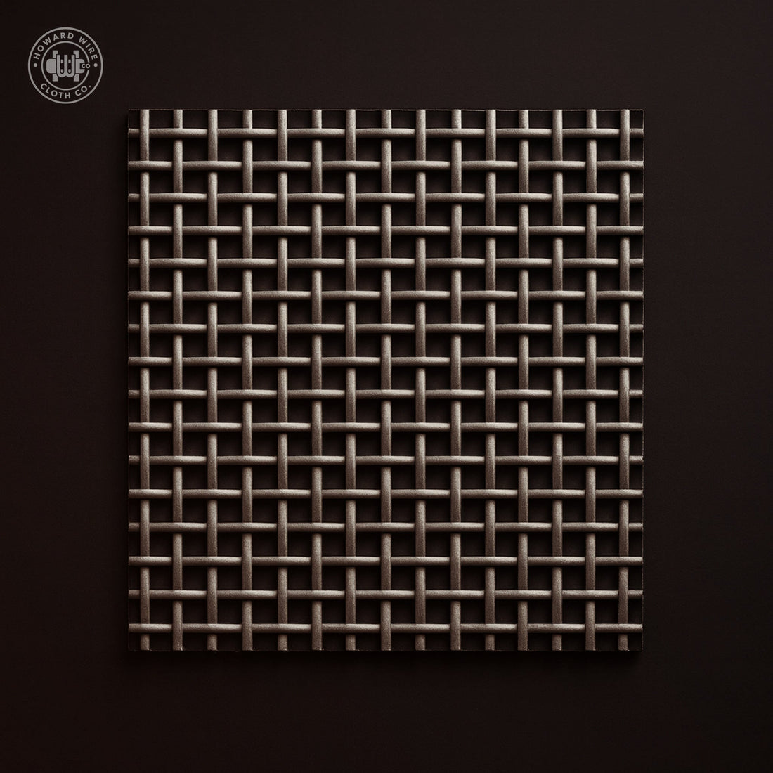 4 Mesh - .105" Wire Diameter - Plain Steel Woven Wire - 48" Wide - Howard Wire Cloth Co.