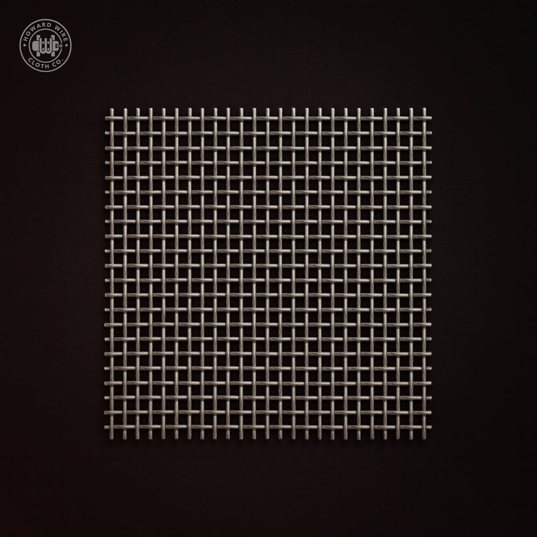 6 Mesh - .035" Wire Diameter - Plain Steel Woven Wire - 36" Wide - Howard Wire Cloth Co.