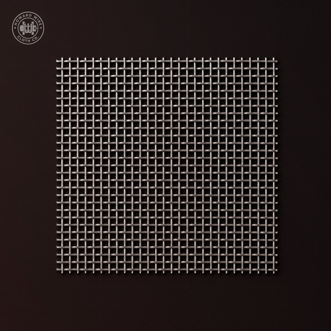 6 Mesh - .063" Wire Diameter - Plain Steel Woven Wire - 48" Wide - Howard Wire Cloth Co.