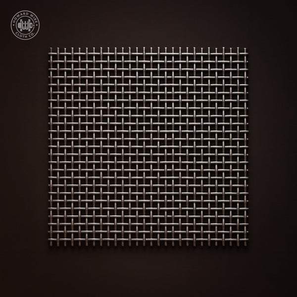 7 Mesh - .035" Wire Diameter - Plain Steel Woven Wire - 48" Wide - Howard Wire Cloth Co.