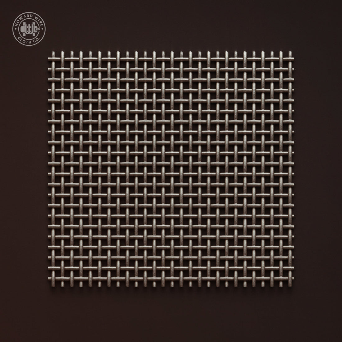 8 Mesh - .063" Wire Diameter - Plain Steel Woven Wire - 48" Wide - Howard Wire Cloth Co.
