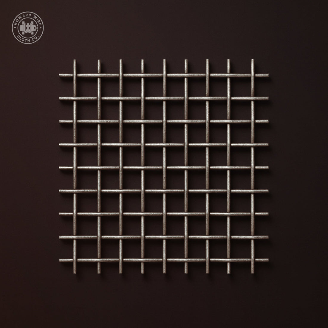 5/8" Mesh - .080" Wire Diameter - Plain Steel Crimped Woven Wire - 36" Wide - Howard Wire Cloth Co.