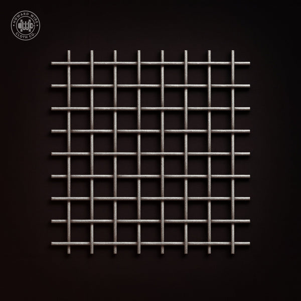 3/4" Mesh - .092" Wire Diameter - Plain Steel Woven Wire - 48" Wide - Howard Wire Cloth Co.