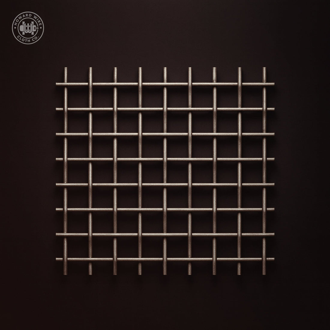 Plain Steel · Woven Wire Mesh · 3/4" · .120" Wire · EU3/4"120N DI - Howard Wire Cloth Co.