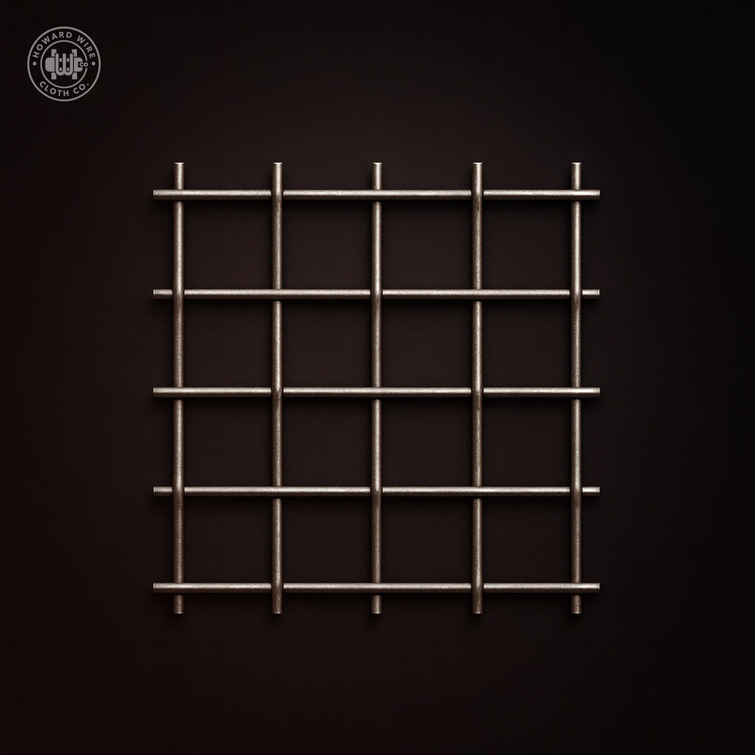 Plain Steel · Woven Wire Mesh · 4" · EU4"250N-12 - Howard Wire Cloth Co.