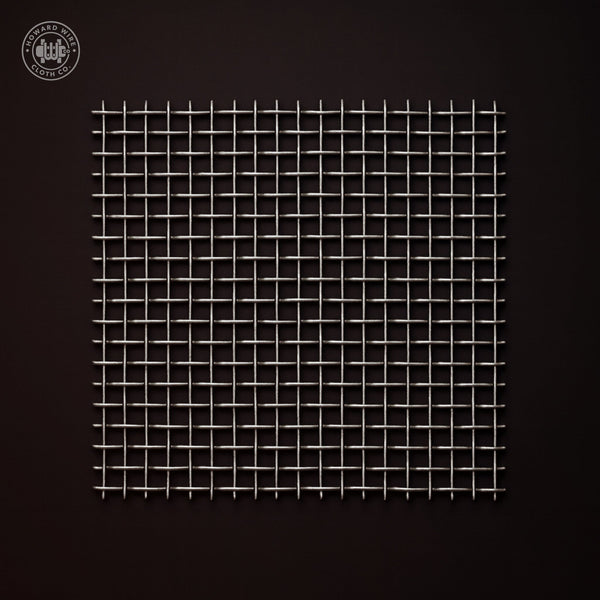 3 Mesh - .047" Wire Diameter - 316L SS Woven Wire - 48" Wide - Howard Wire Cloth Co.
