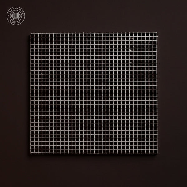 8 Mesh - .025" Wire Diameter - Epoxy Black Woven Wire - 36" Wide - Howard Wire Cloth Co.
