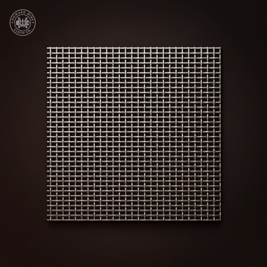 Plain Steel · Woven Wire Mesh · EU12-010-16"-BLK - Howard Wire Cloth Co.