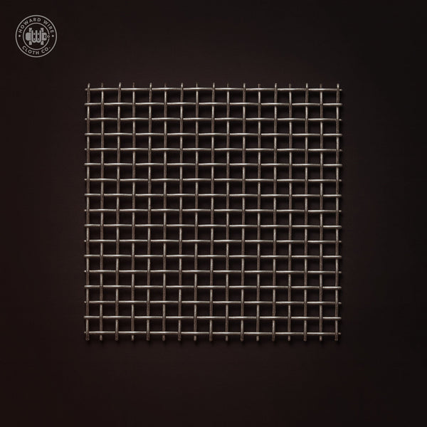 Galvanized Steel · Woven Wire Mesh · TU20-012-44" - Howard Wire Cloth Co.