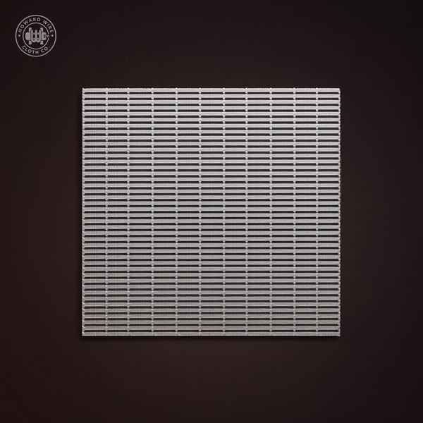 24 x 110 Mesh - 304 Stainless Steel Plain Dutch Weave - 48" Wide - Howard Wire Cloth Co.