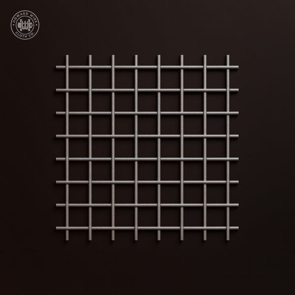 1" x 1" Mesh - .135" Wire Diameter - Plain Steel Welded Wire - 48" Wide - Howard Wire Cloth Co.