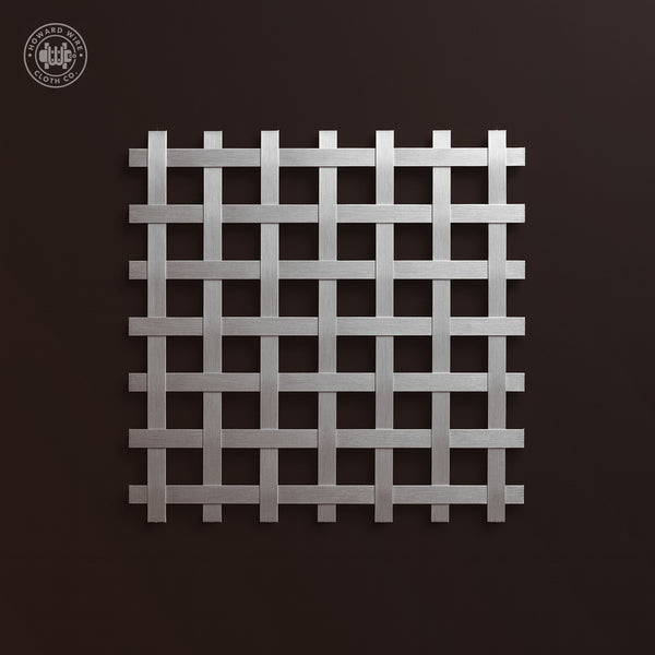 1" Mesh - .105" Wire Diameter - 316 Stainless Steel Woven Wire - 48" Wide - Howard Wire Cloth Co.