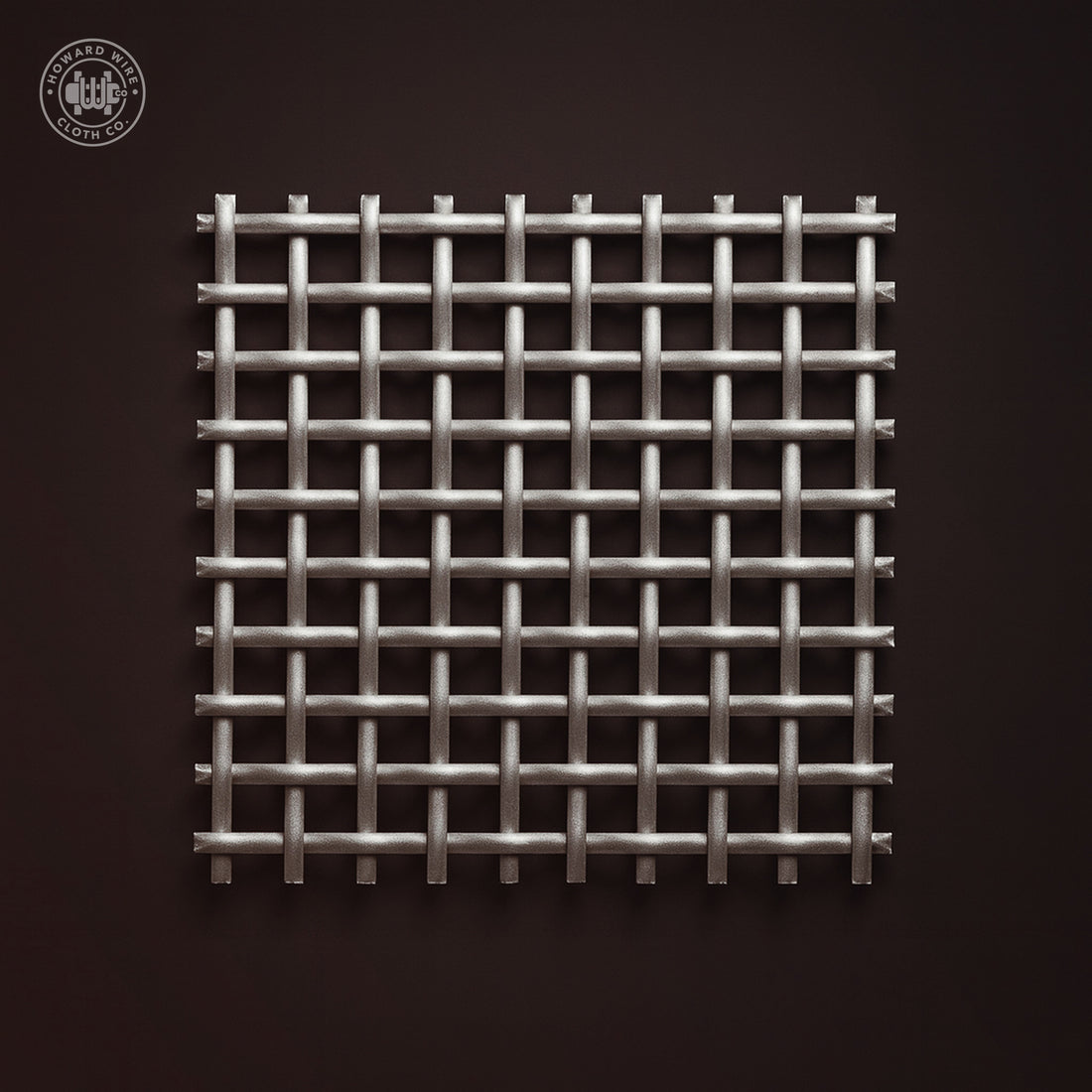 1/2" Mesh - .080" Wire Diameter - Plain Steel Crimped Woven Wire - 36" Wide - Howard Wire Cloth Co.
