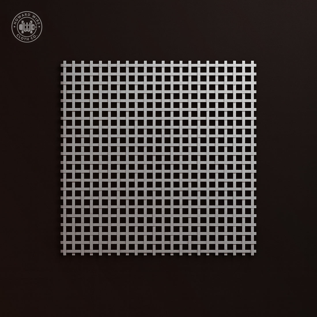24 Mesh - .0083" Wire Diameter - 304 Stainless Steel Woven Wire - Black - Howard Wire Cloth Co.