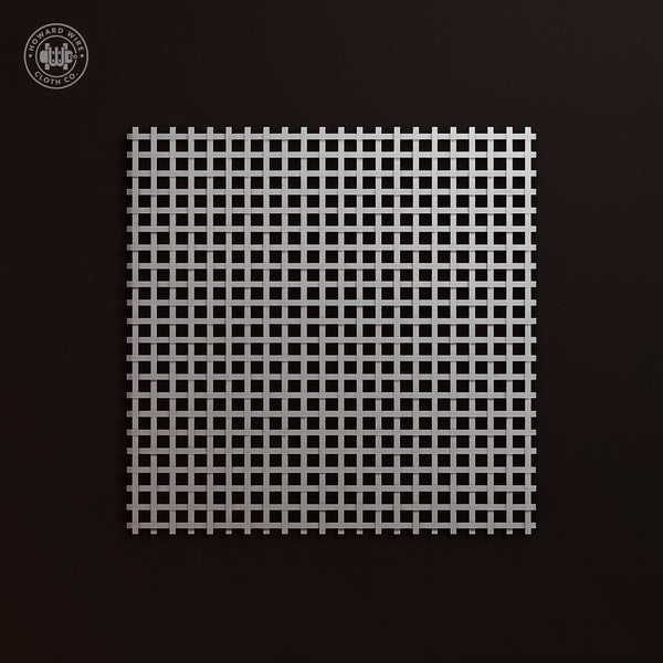 24 Mesh - .0083" Wire Diameter - 304 Stainless Steel Woven Wire - Black - Howard Wire Cloth Co.