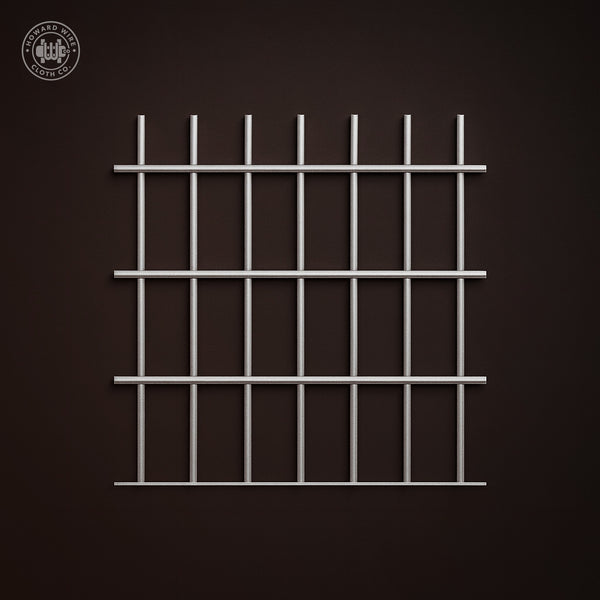 1" x 2" Mesh - .080" Wire Diameter - Stainless Steel Type 304 Welded Wire - 24" x 100 FT Roll - Howard Wire Cloth Co.