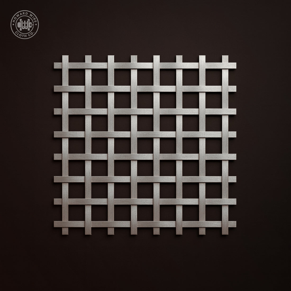 3/4" Mesh - .120" Wire Diameter - 316 Stainless Steel Woven Wire - 48" Wide - Howard Wire Cloth Co.