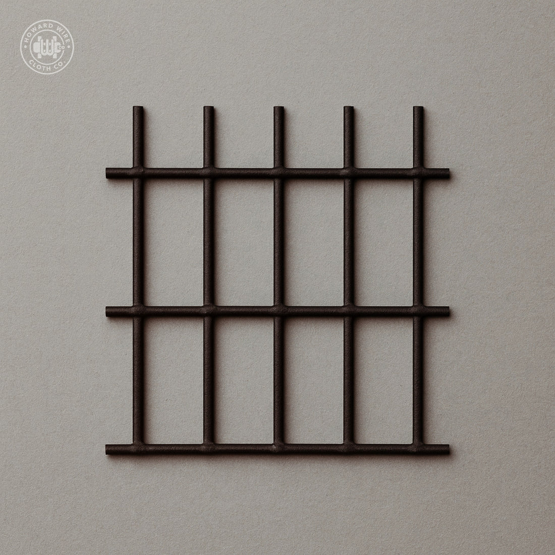 2" x 4" Mesh - 10.5 Gauge Wire - PVC Black Welded Wire - 72" Wide - Howard Wire Cloth Co.