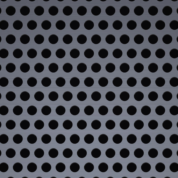 .045" Hole on .066" Straight – 24 Gauge – Stainless Steel Type 304 Perforated – 36" x 120" Sheet