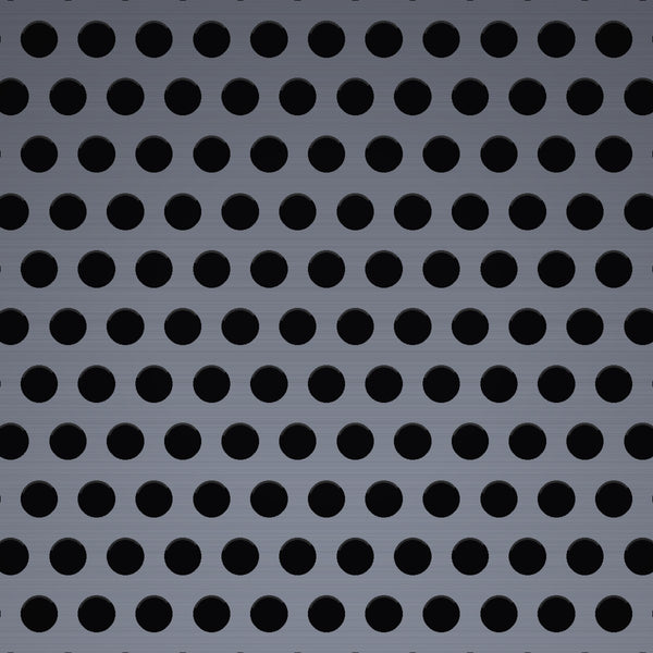 .050" Hole on 5/64" Staggered – 24 Gauge – Stainless Steel Type 304 Perforated – 36" x 120" Sheet
