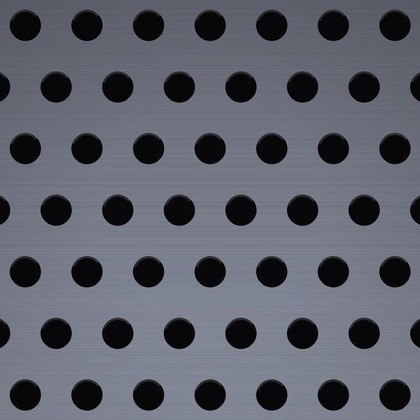 1/16" Hole on 1/8" Staggered – 20 Gauge – Stainless Steel Type 304 Perforated – 36" x 120" Sheet