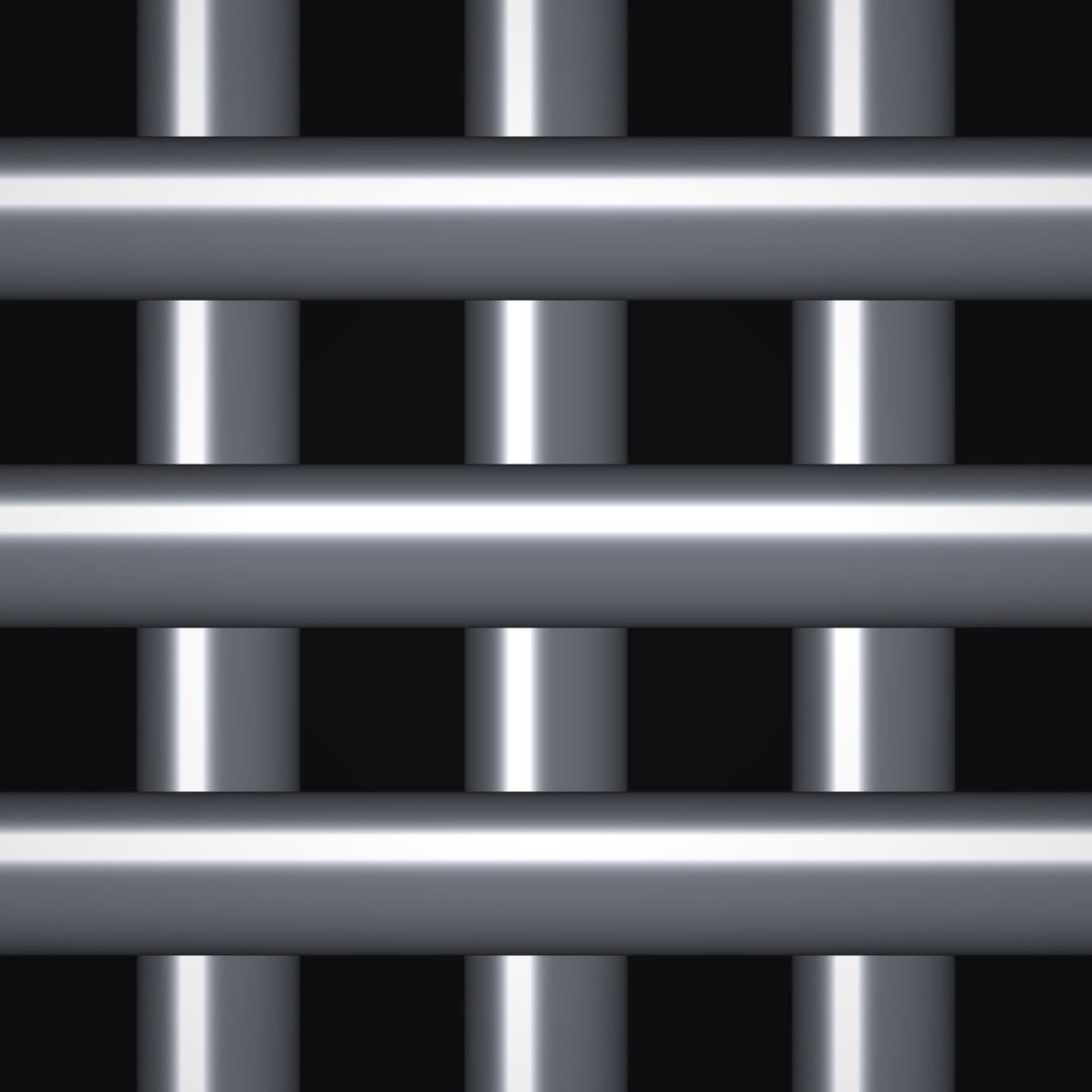 Close-up of 304 stainless steel welded wire mesh with 1-1/2" openings