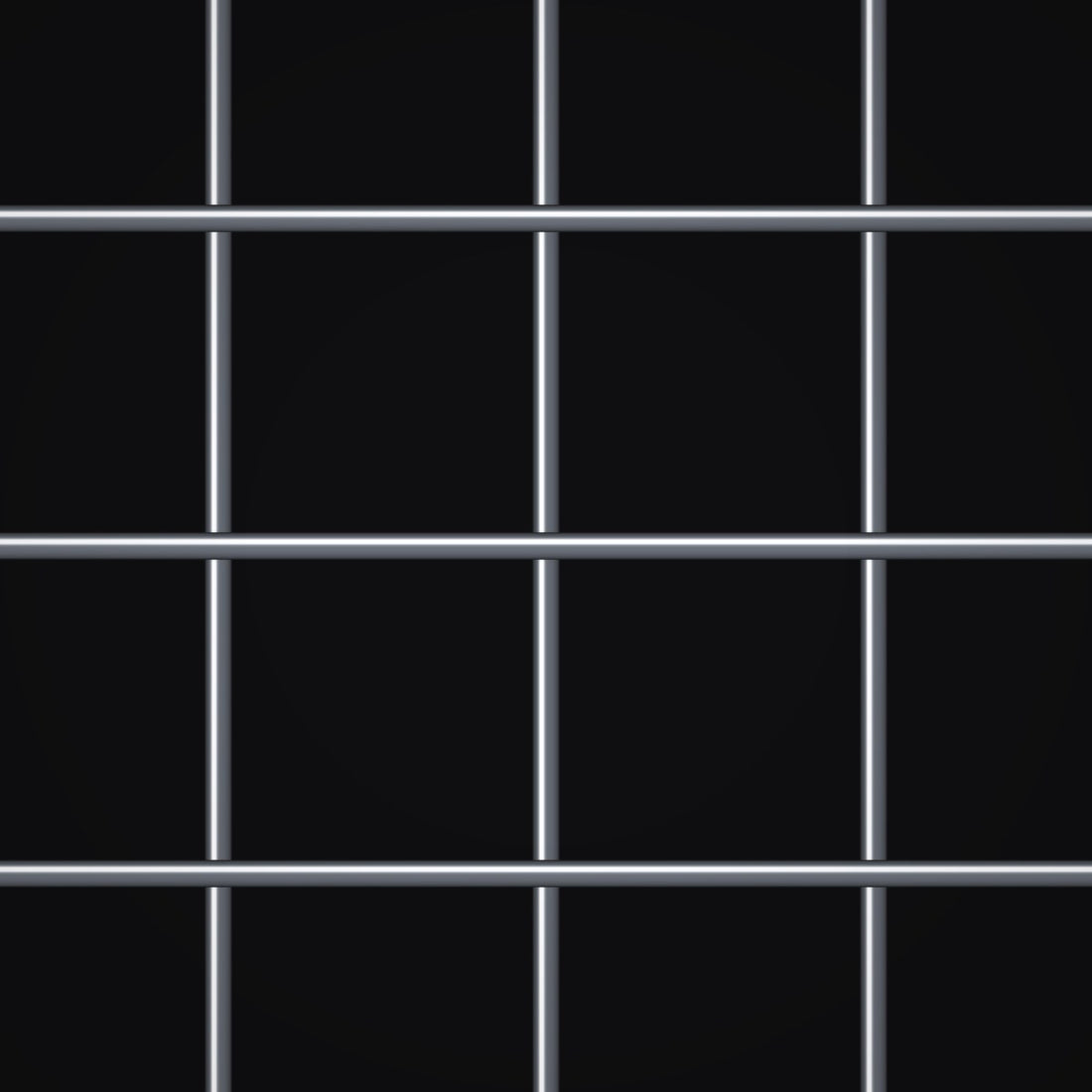 Close-up of 304 stainless steel welded wire mesh with 3/4" openings
