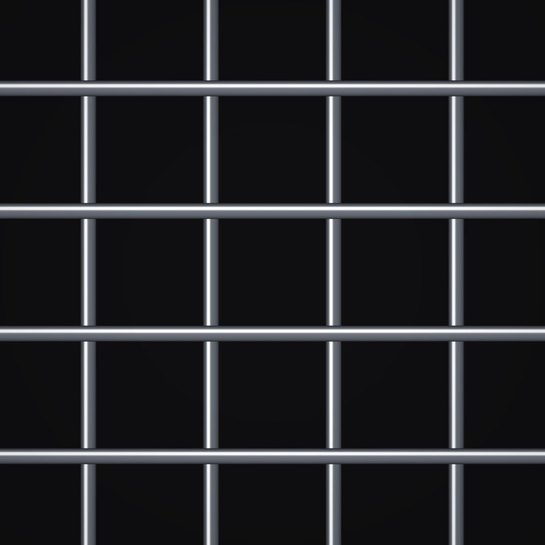 Close-up of 304 stainless steel welded wire mesh with 4 mesh openings
