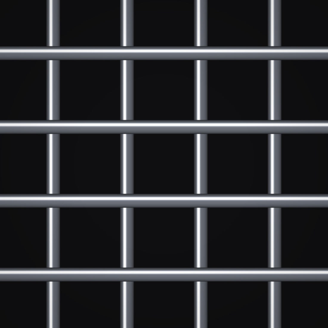 Close-up of 304 stainless steel welded wire mesh with 4 mesh openings