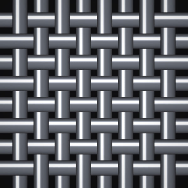 304 Stainless Steel · Woven Wire Mesh · 1-1/2" · .120" Wire · KU1-1/2"V120N - NAVY