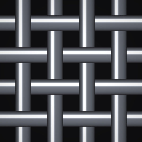 1/4" Mesh – .120" Wire Diameter – 304 Stainless Steel Crimped Woven Wire – 48" Wide