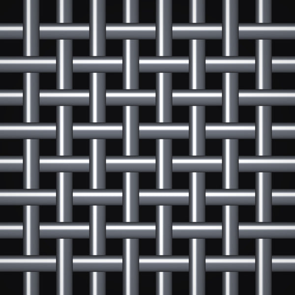1/8" Mesh – .063" Wire Diameter – 304 Stainless Steel Crimped Woven Wire – 48" Wide