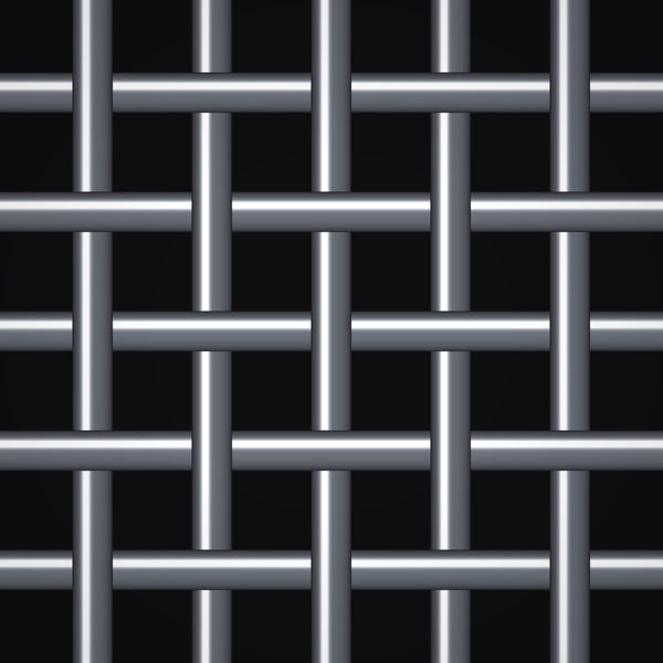 3/16" Mesh – .063" Wire Diameter – 304 Stainless Steel Crimped Woven Wire – 48" Wide
