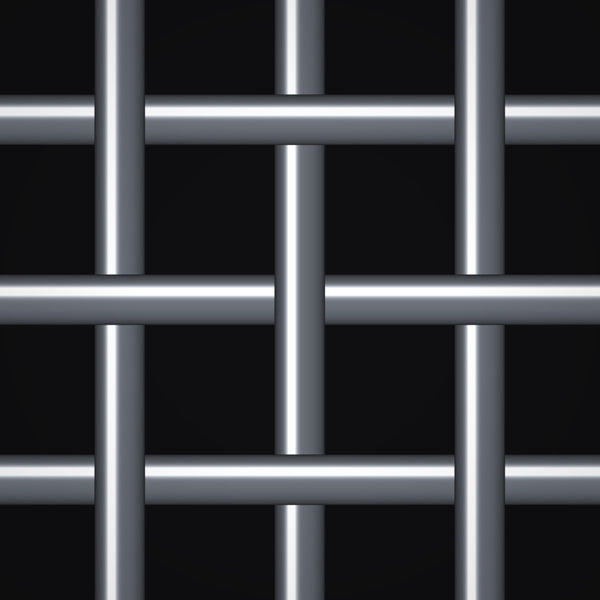 3/8" Mesh – .105" Wire Diameter – 304 Stainless Steel Crimped Woven Wire – 60" Wide
