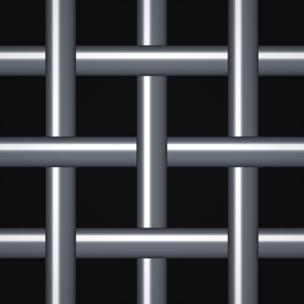 5/16" Mesh – .105" Wire Diameter – 304 Stainless Steel Crimped Woven Wire – 48" Wide