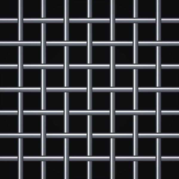 7 Mesh – .035" Wire Diameter – 304 Stainless Steel Woven Wire – 60" Wide
