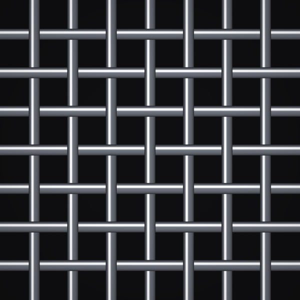 7 Mesh – .041" Wire Diameter – 304 Stainless Steel Woven Wire – 48" Wide