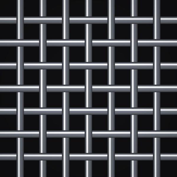 7 Mesh – .047" Wire Diameter – 304 Stainless Steel Woven Wire – 48" Wide