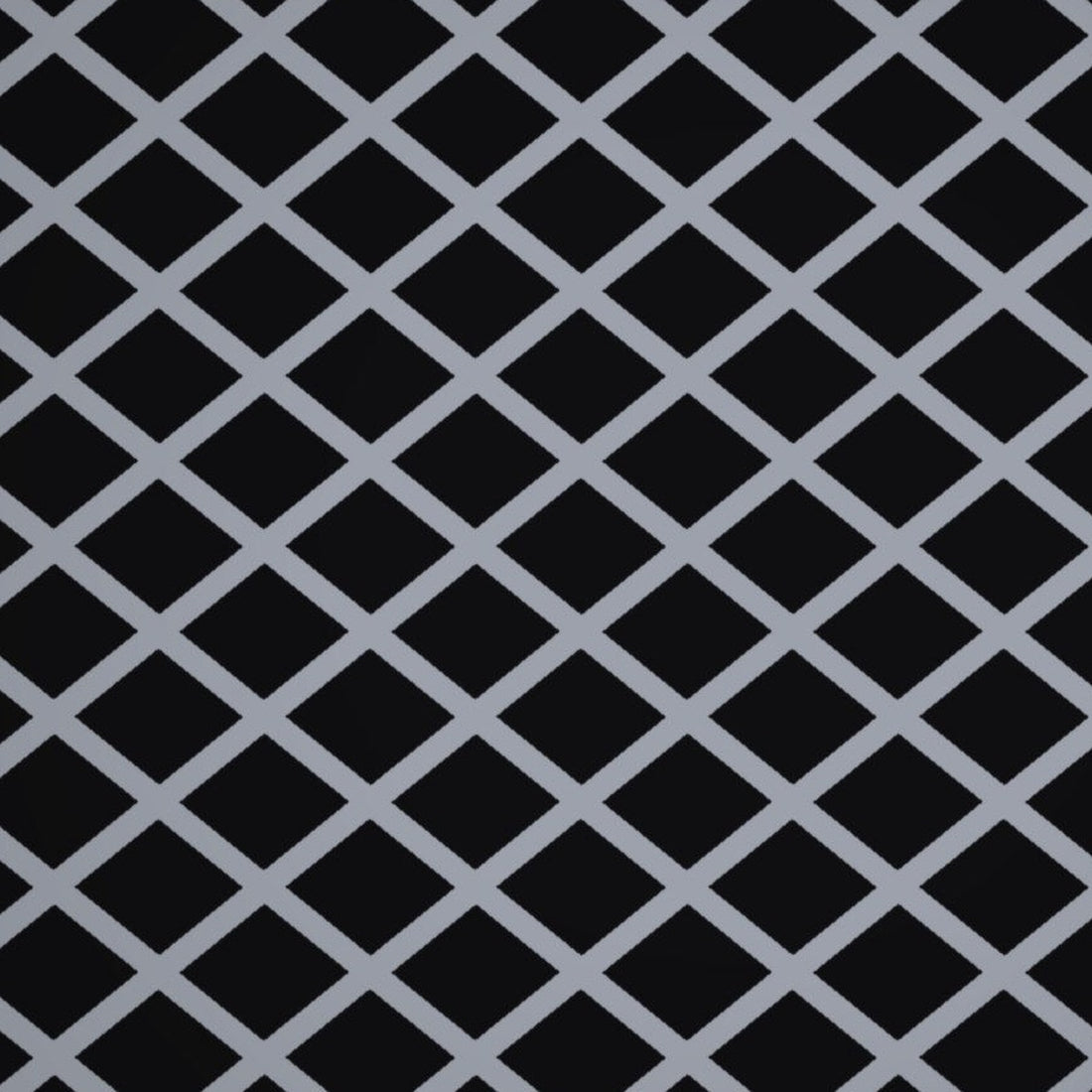 Close-up of 304 stainless steel flattened expanded metal sheet with 1/2" diamond openings