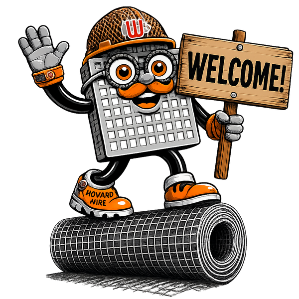 Howard Wire Cloth Co. mascot, Meshy